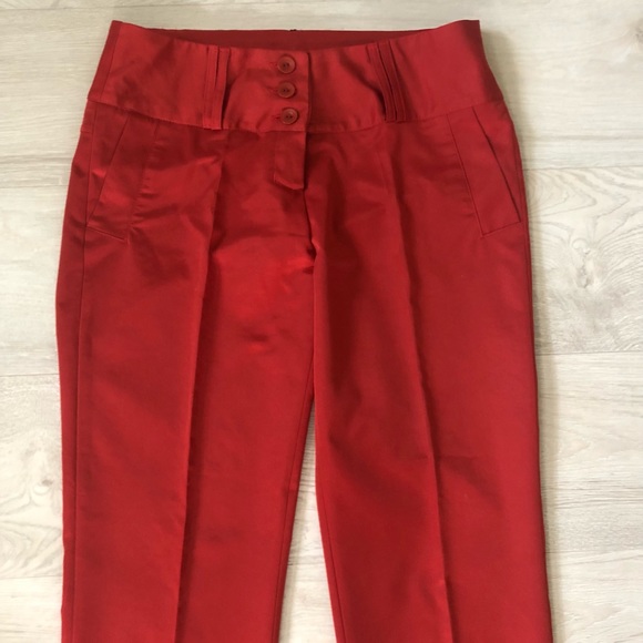 New SF Brand Brick Red Dress Pants - Picture 8 of 16